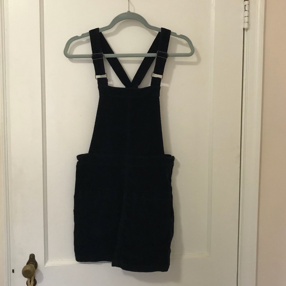 Navy overall/dress